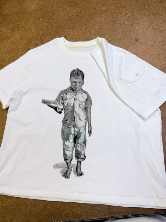 Dreamer  side pocket tee (pre order )